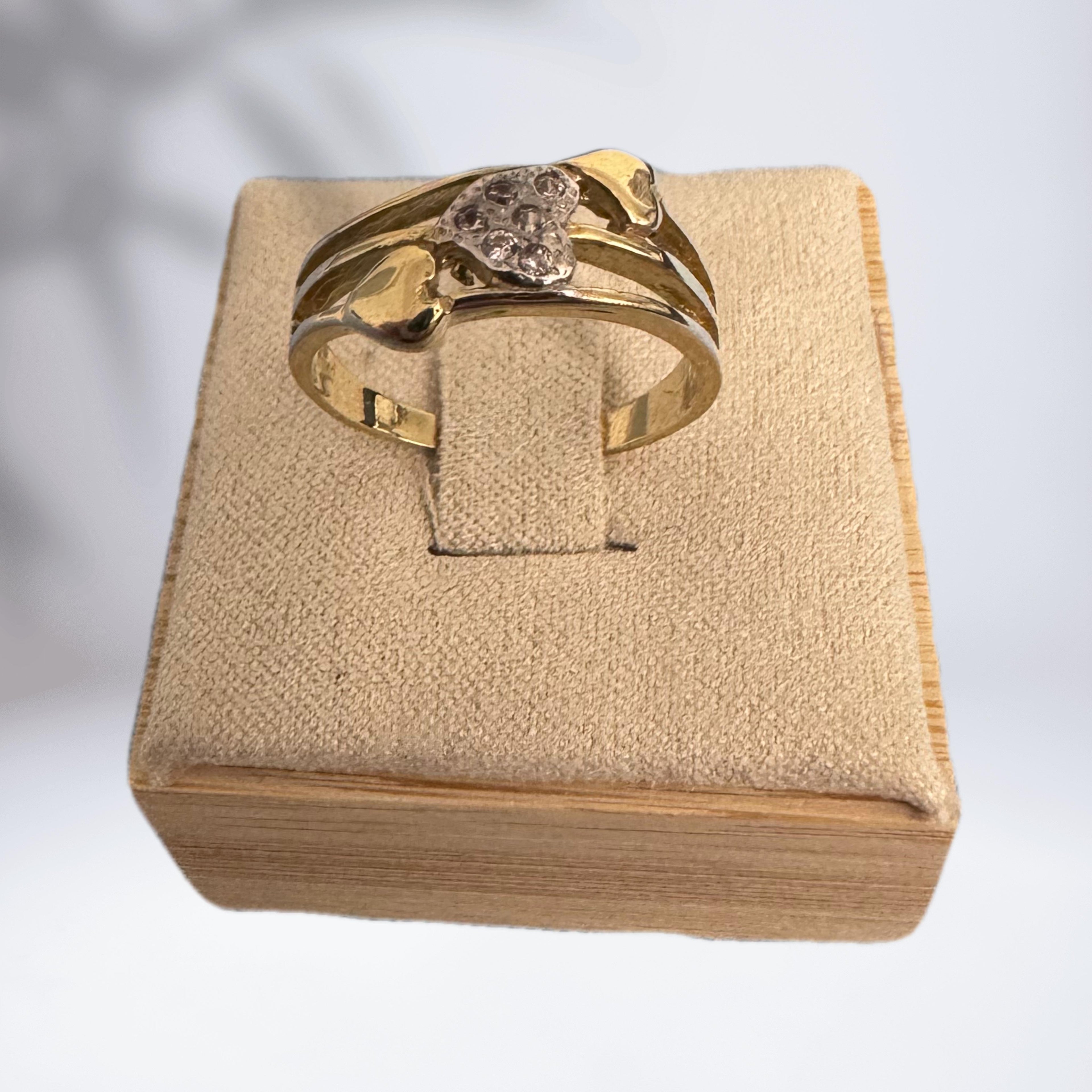 Anillo Oro Italiano 10k