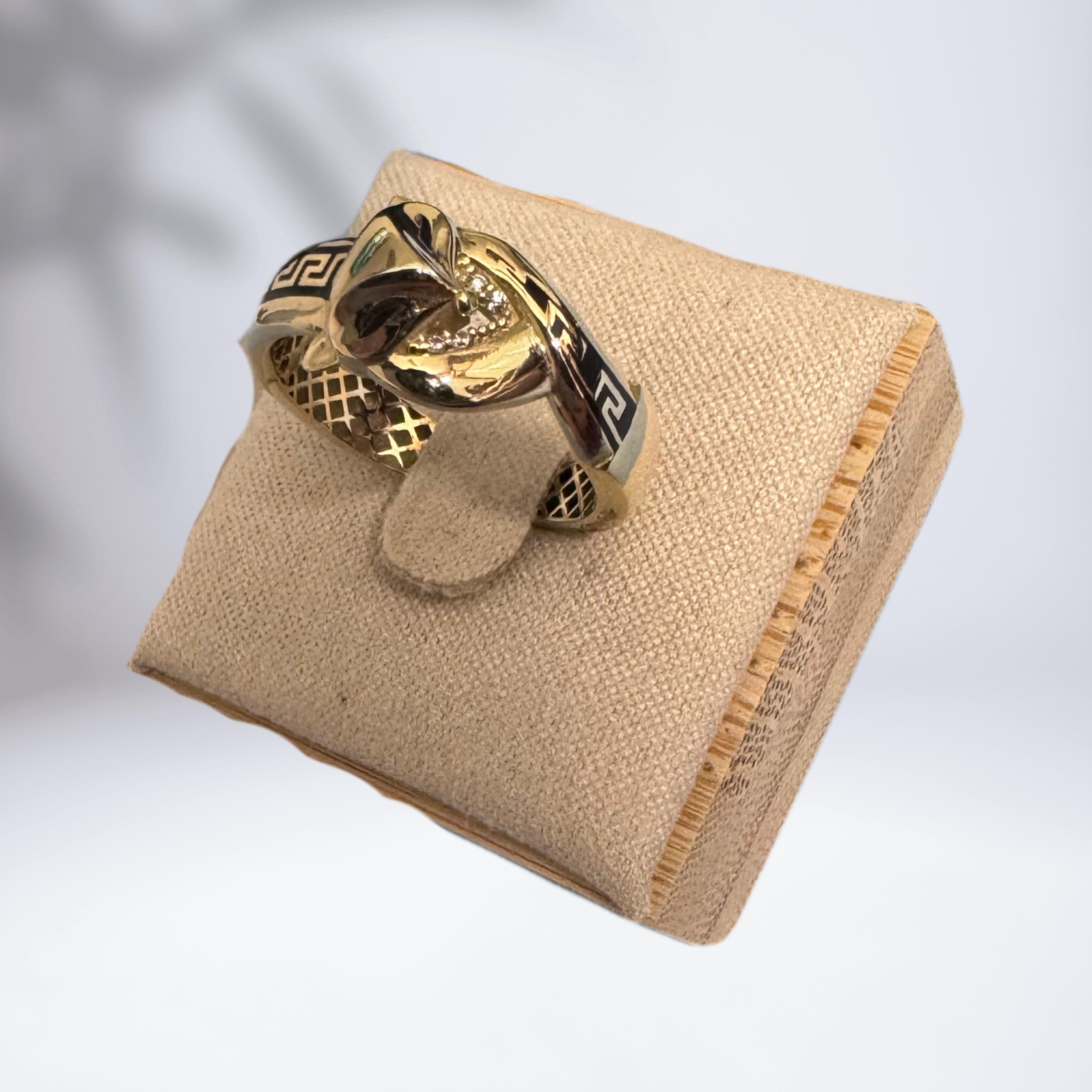 Anillo Oro Italiano 10k