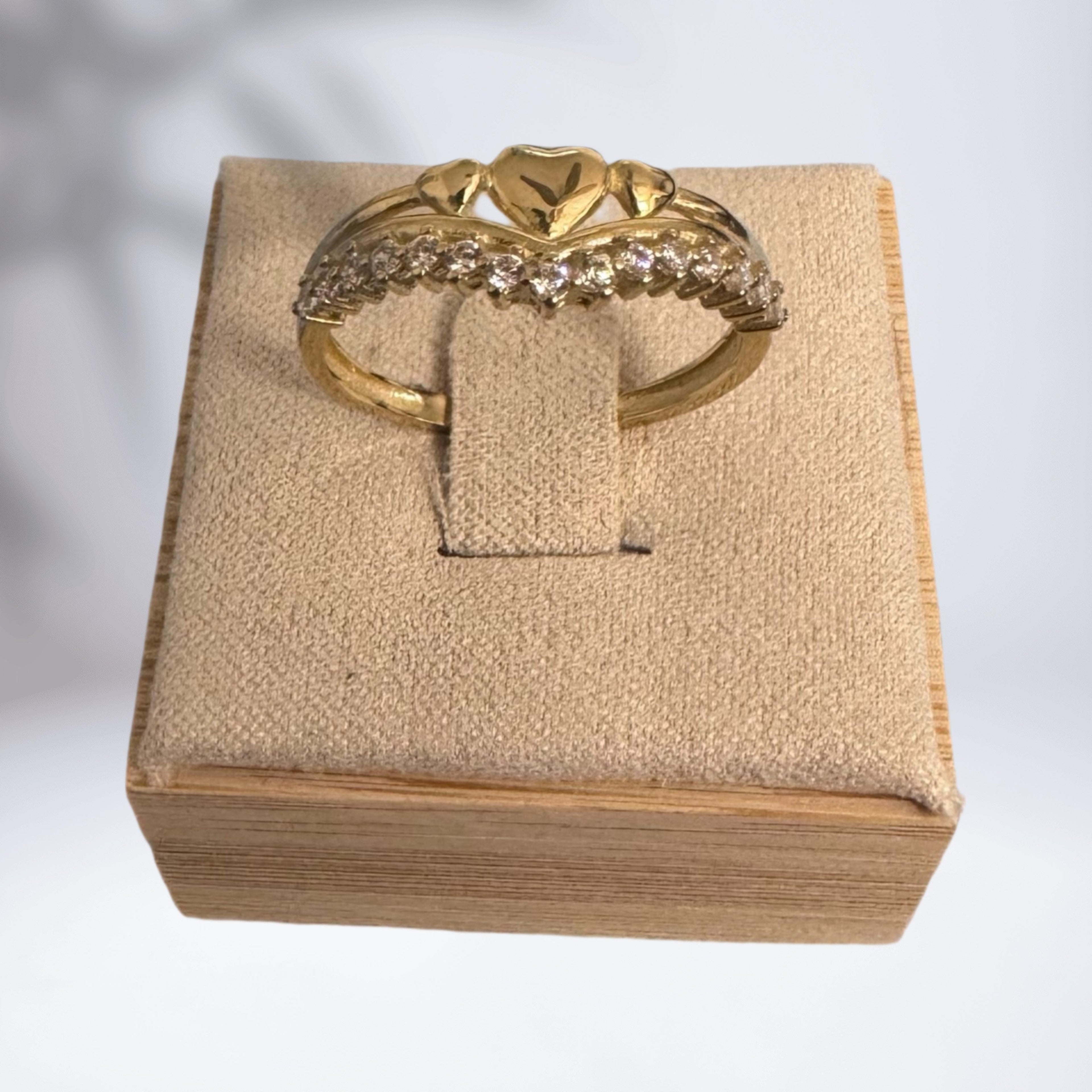 Anillo Oro Italiano 10k