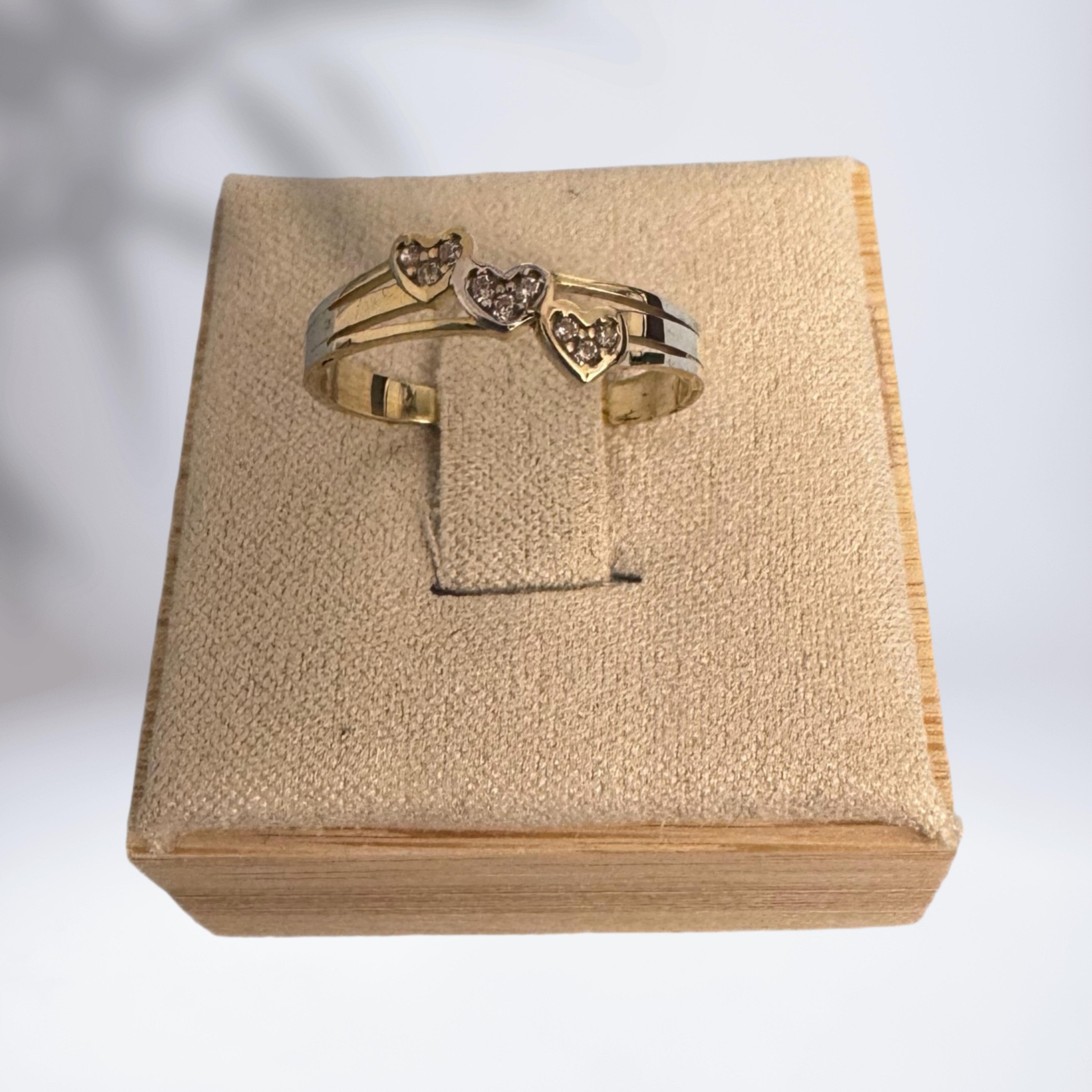 Anillo Oro Italiano 10k