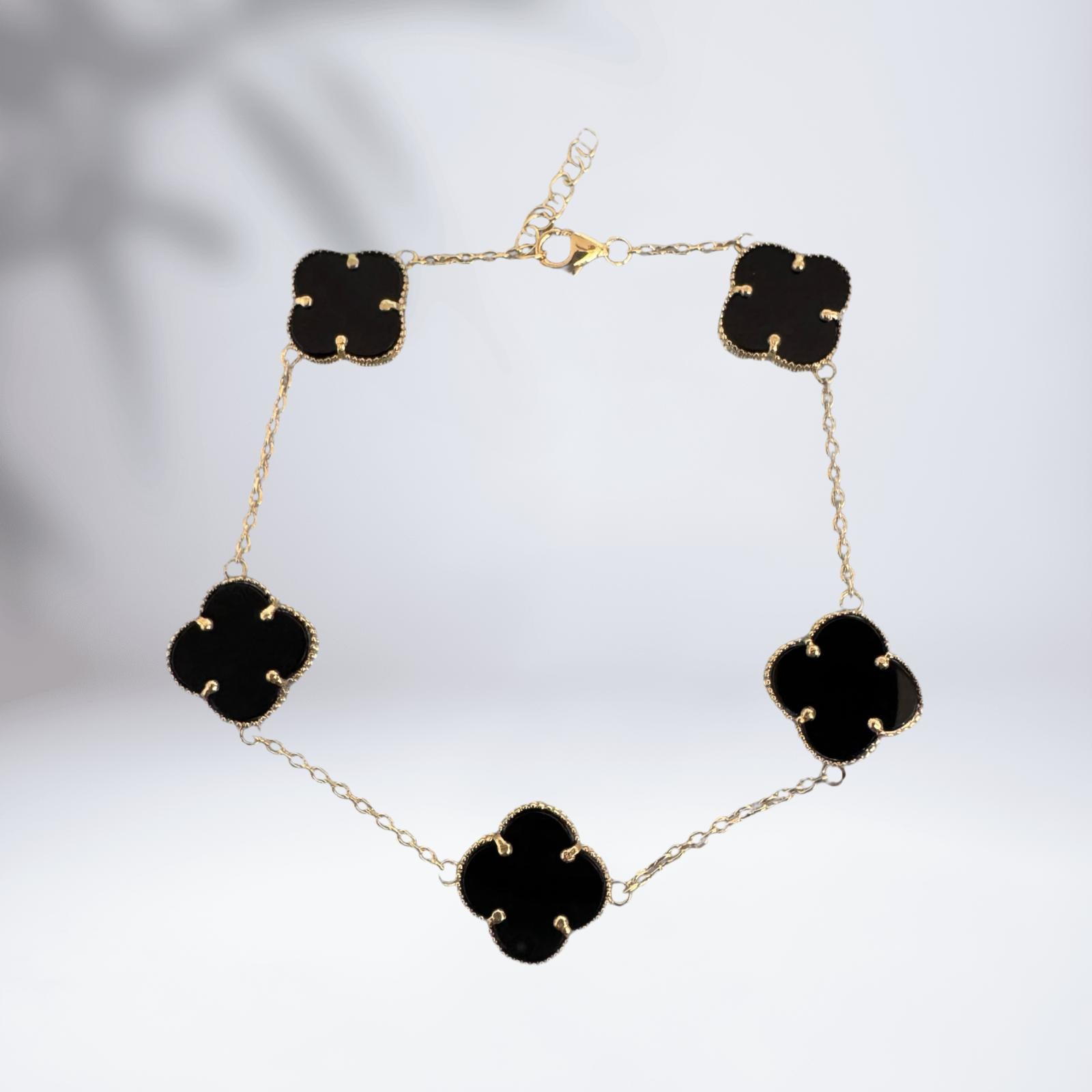 Pulsera Clover Italiano 10k