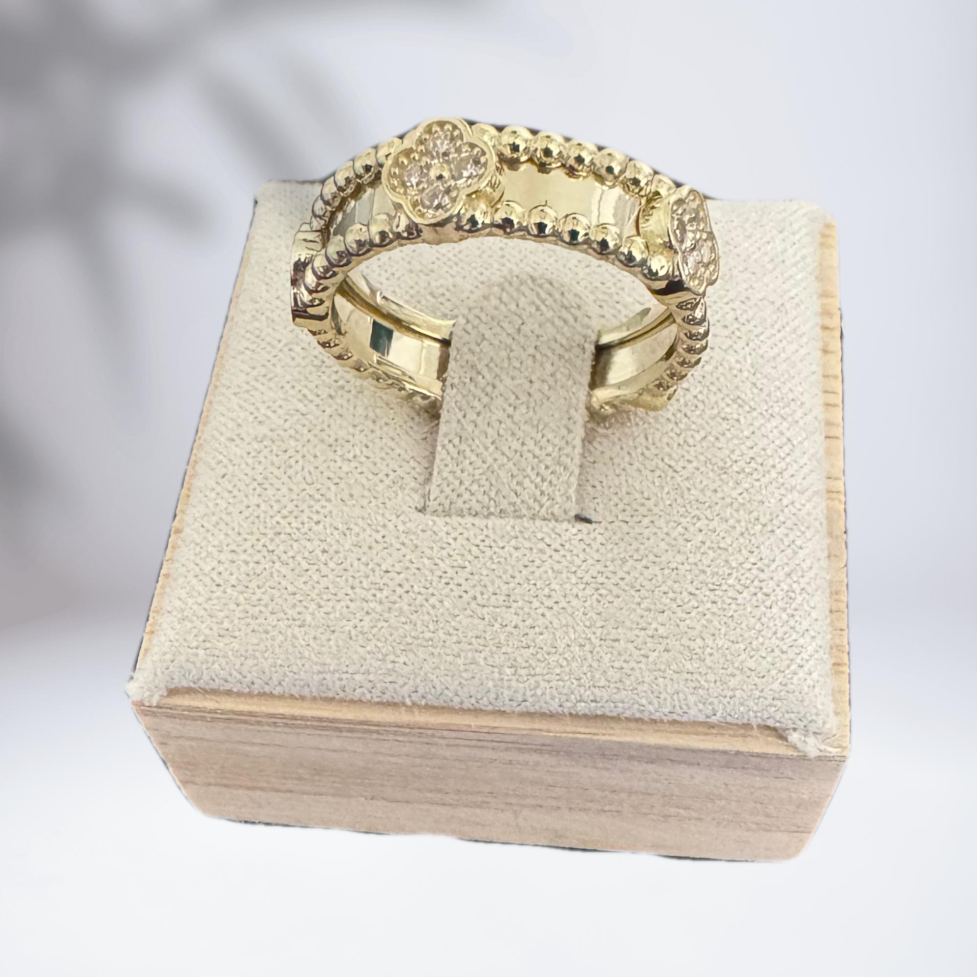 Anillo Oro Italiano 10k
